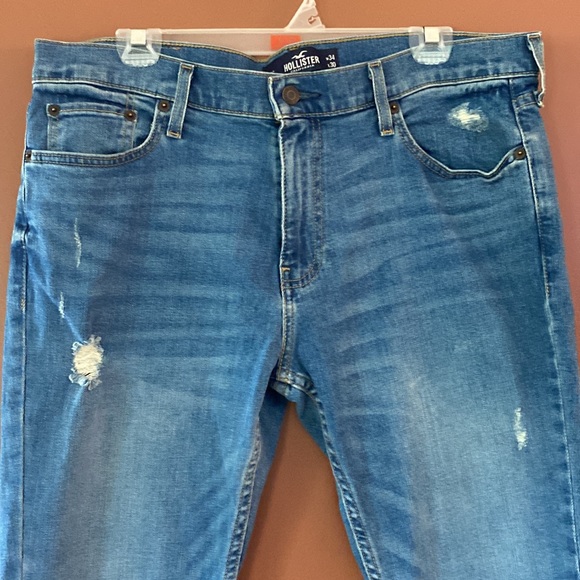 Men’s Hollister jeans in size 34 x 30 length skinny Hollister epic flex. BNWT - Picture 2 of 10